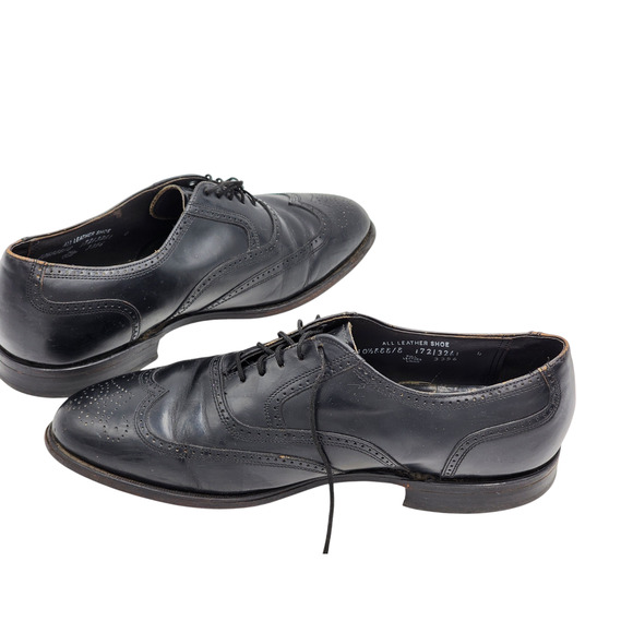 Hanover Masterflex Dress Shoes Wingtip Oxfords Leather Mens 10.5 Vintage Classic main image 12